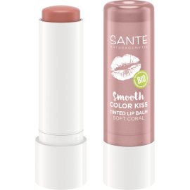 Balsamo Labial Color Kiss 01 Soft Coral 4,5g de Sante