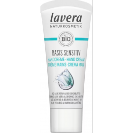 Mini Crema de Manos Basis Sensitiv Lavera 20ml.