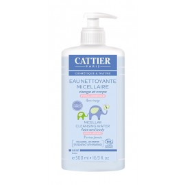 Agua Limpiadora Micelar Bebe de Cattier 500 ml