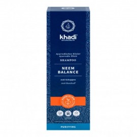 Champú Neem equilibrante anti-caspa de Khadi 200ml