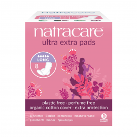 Compresa Ecológica Long Ultra Extra 8 Unds de Natracare