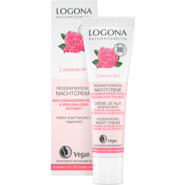 Crema de Noche Rosas Silvestre Logona 30ml.