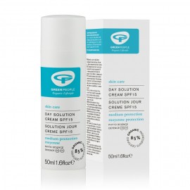 Crema Solución Diaria SPF 15 Green People, 50ml.