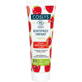 Dentífrico Infantil Fresas Bio (3-6 años) Coslys 50ml