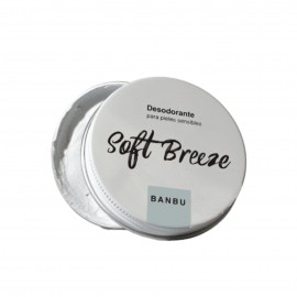 Desodorante en Crema Soft Breeze Sin Perfume de Banbu 50gr.