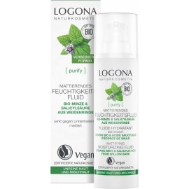 Fluido Purificante Día y Noche Menta de Logona 30ml