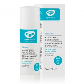 Crema Hidratante Reparadora Beauty Boost Green People 50ml.