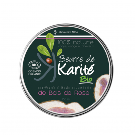 Manteca de karité pura con palo de rosa 150ml