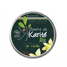 Manteca de karité pura con vainilla 150ml.