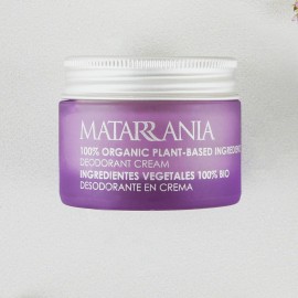 Desodorante natural en crema Bio Sin Bicarbonato de Matarrania