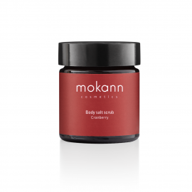 Mini Exfoliante Corporal Arándano Rojo Mokann 30ml.