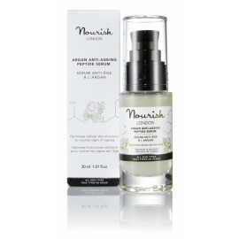 Serum Antiedad Argan y Péptidos de Nourish London 30ml.