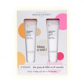 Pack Exfoliante Vit C + Mascarilla Ácido Hialurónico Novexpert