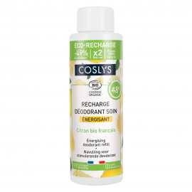 Recarga desodorante energizante limón de Coslys 100ml