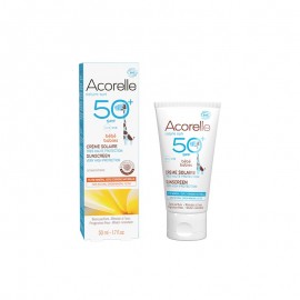 Crema Solar Bebé SPF 50+ de Acorelle, 50ml.