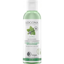 Tónico Facial Purificante Menta + Acido Salicilico de Logona 125ml.