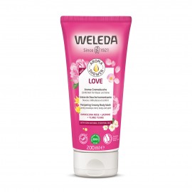 Crema de ducha LOVE rosa & jazmín 200ml de Weleda