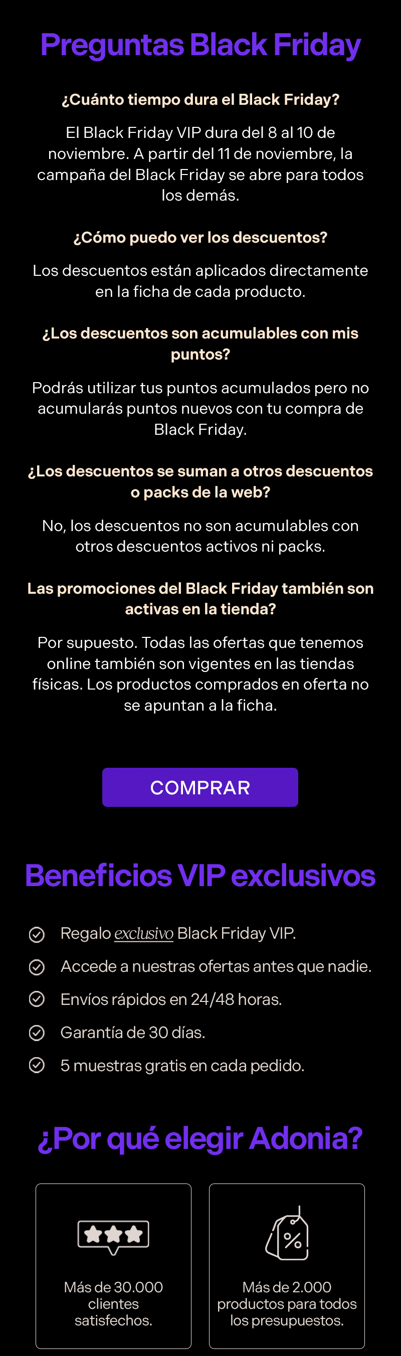 Black Friday Adonia